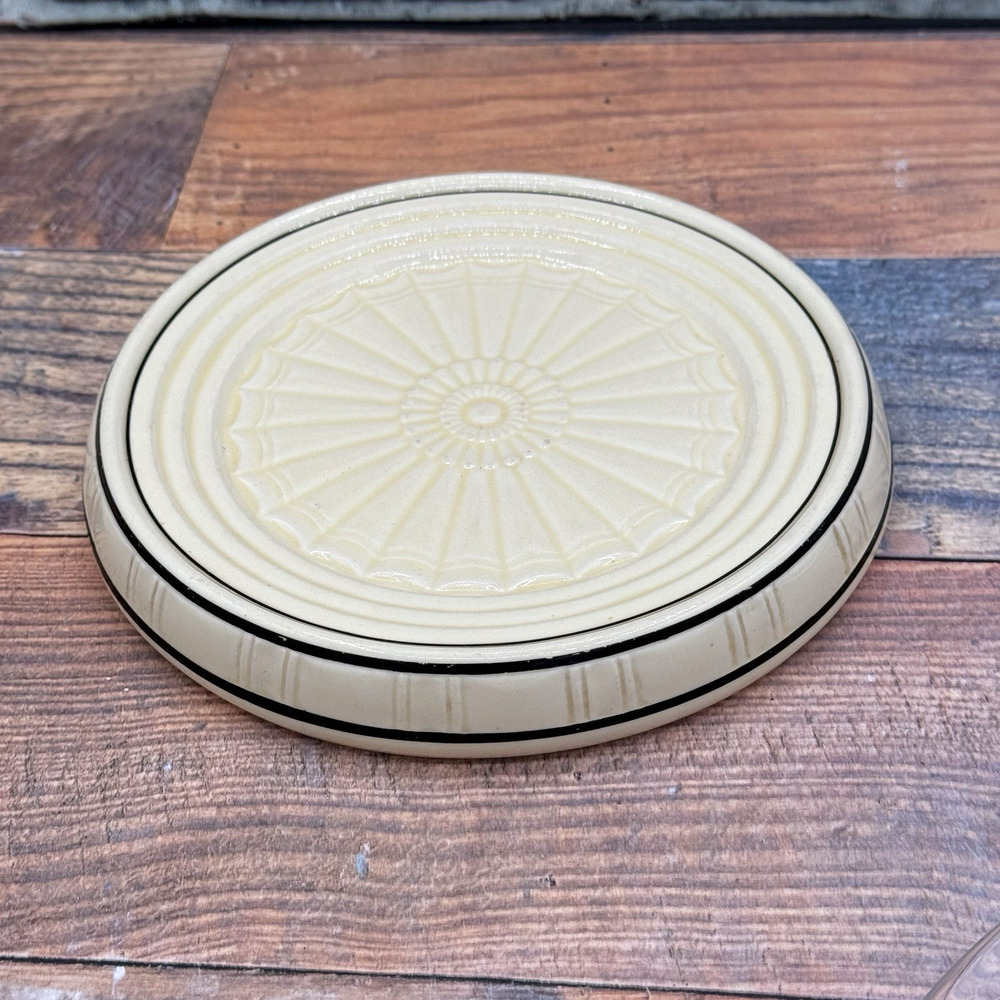 Vintage Heat Resisto Round Trivet Table Tile 1950s Club Aluminum Product‎ 7"